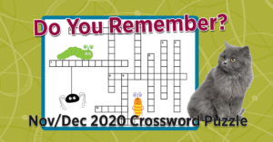 Do You Remember? Nov/Dec 2020 Crossword Puzzle