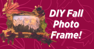 DIY Fall Photo Frame