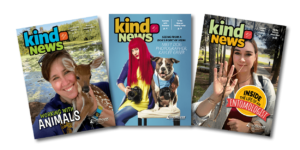 Kind News magazine covers